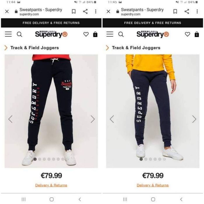 Pantaloni dama XS SUPERDRY