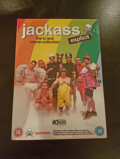 FILME JACKASS Complete Collection DVD Box Set ( Original )