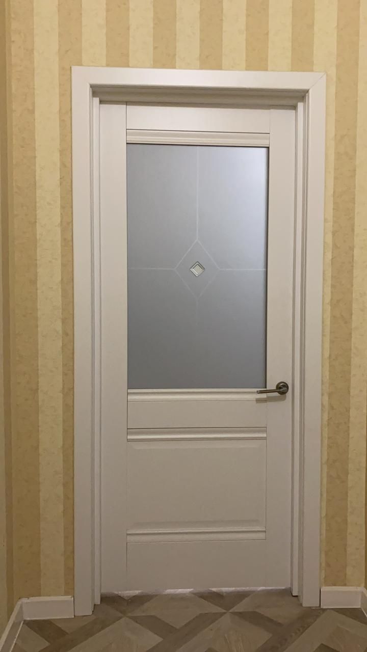 Замена стекла для межкомнатные двери .