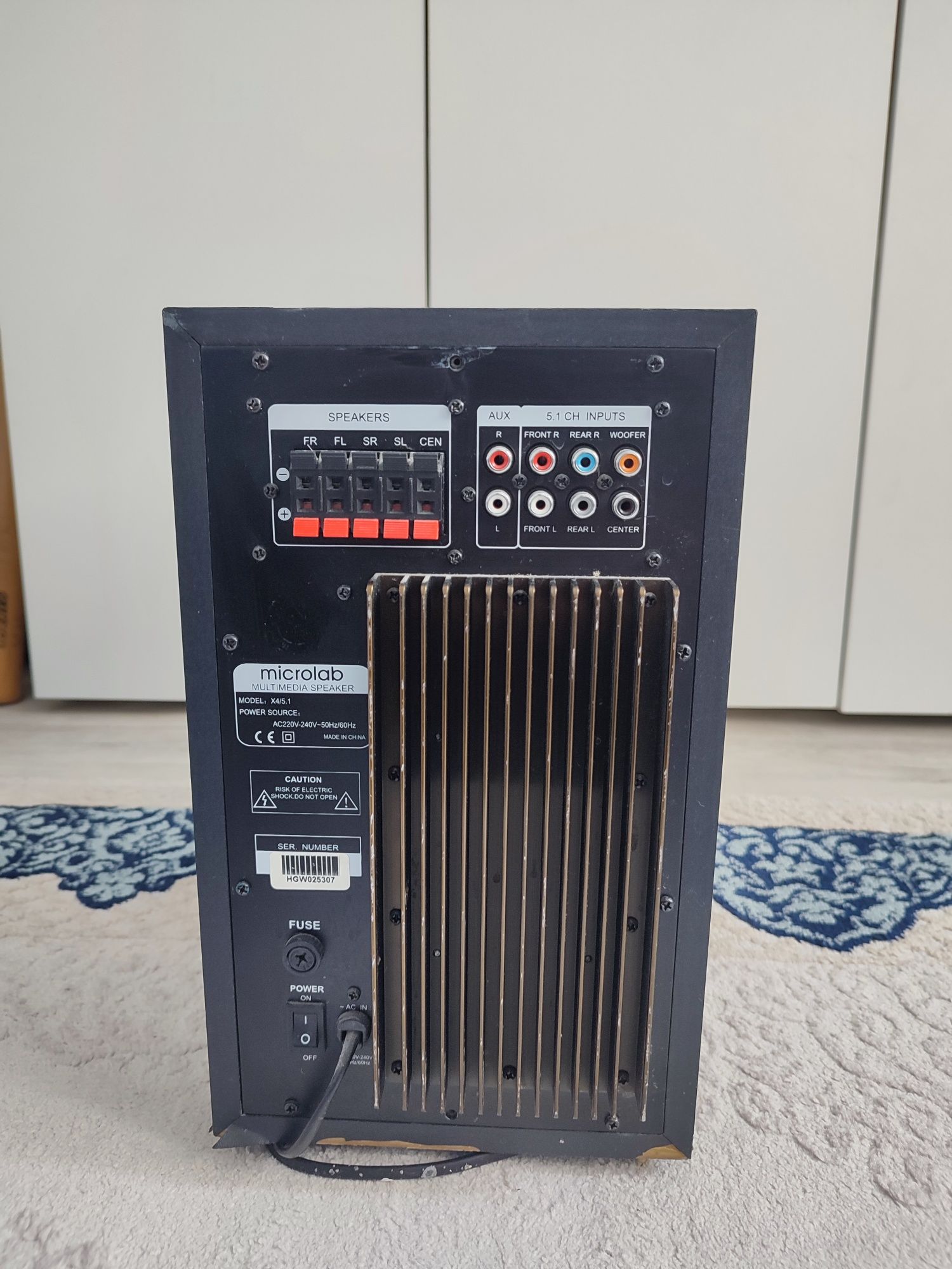 Продаю Вега 15 АС-109 и сабвуфер Microlab X4 5.1