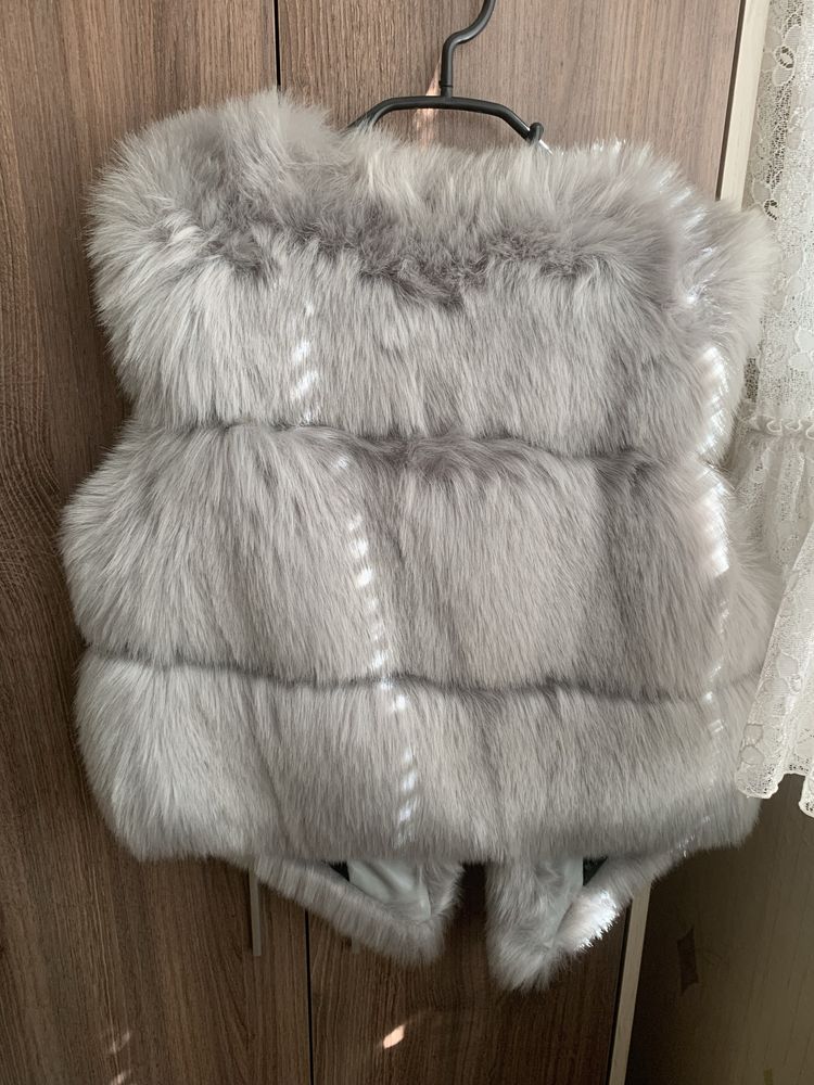 Дамски елек изкуствен косъм