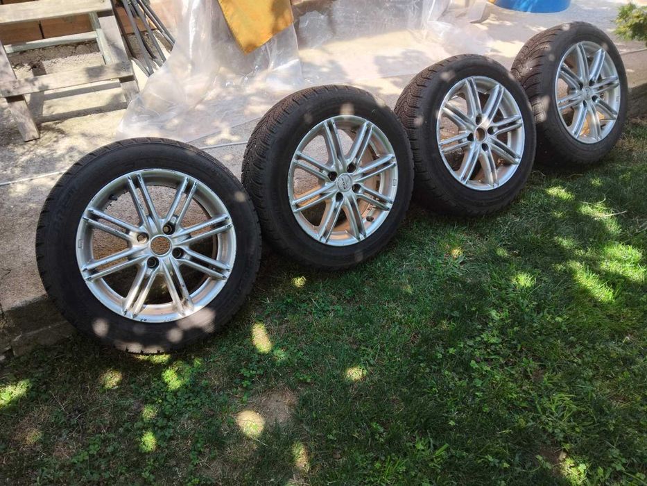 185 / 60 / 16  зимни + Джанти за Renault Clio