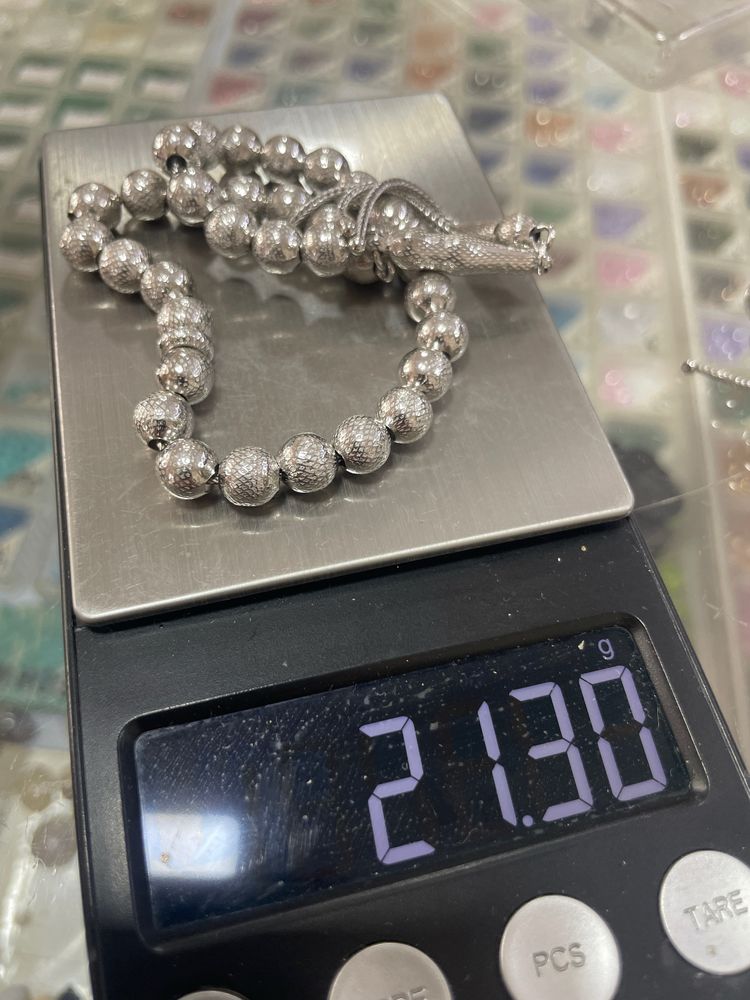 Tasbeh 925proba toza kumush