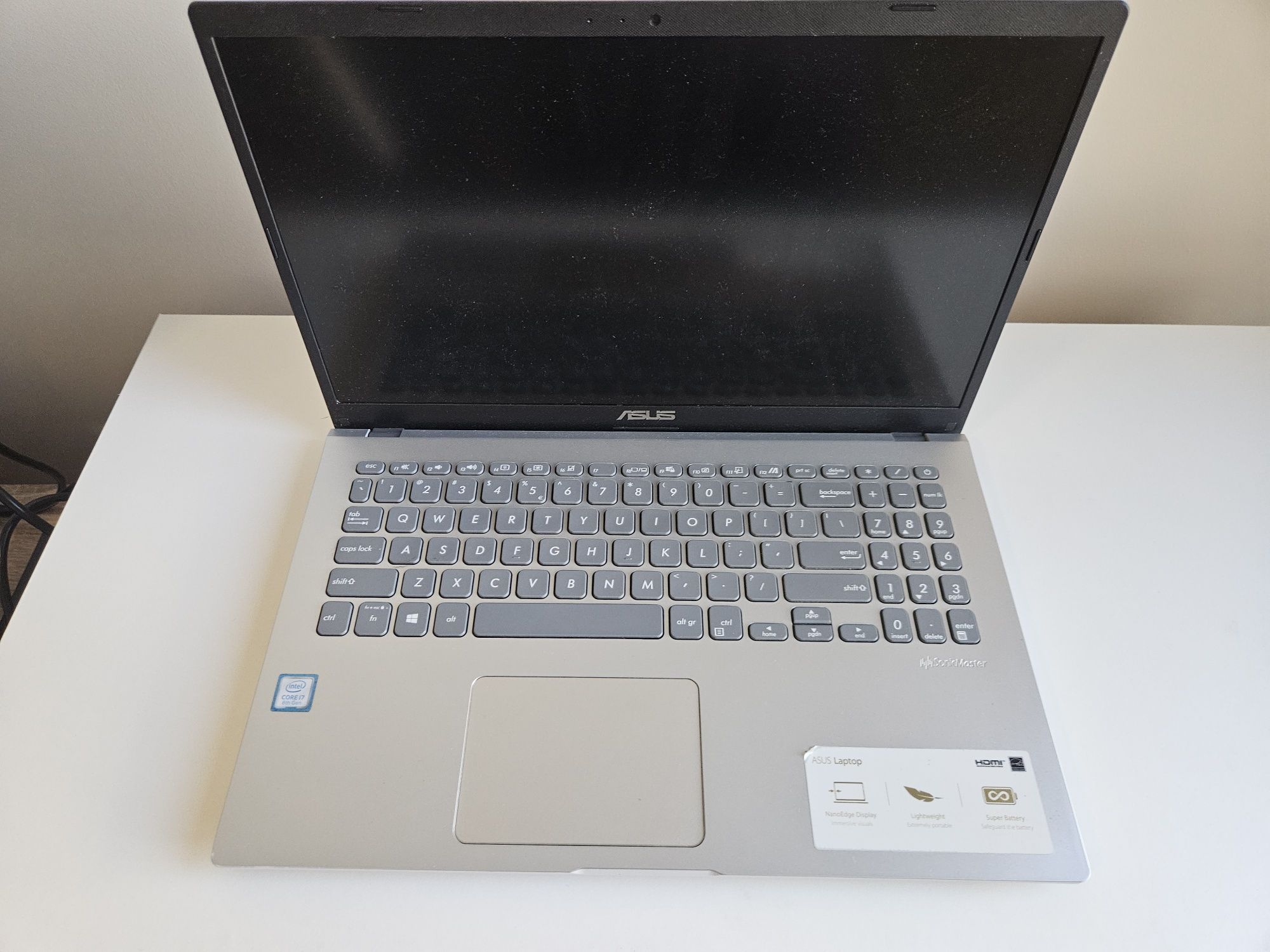 Laptop ASUS X509FA, Intel® Core™ i7-8565U, 256SSD