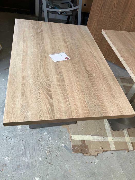 Vand 2 mese cu picior de inox 110 x 70 cm