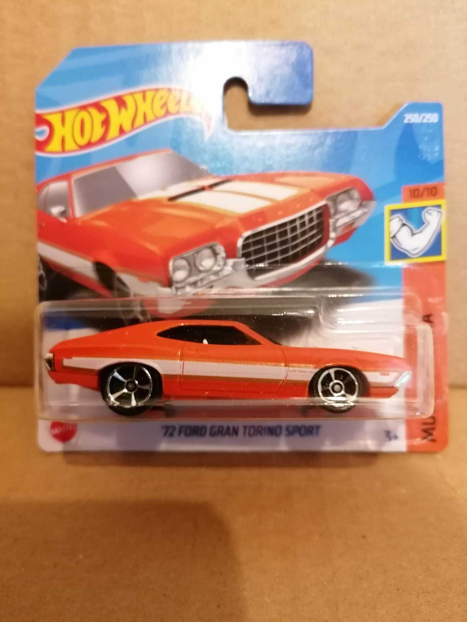 Hot Wheels 250/250 Muscle Mania 10/10 - '72 FORD GRAN TORINO SPORT