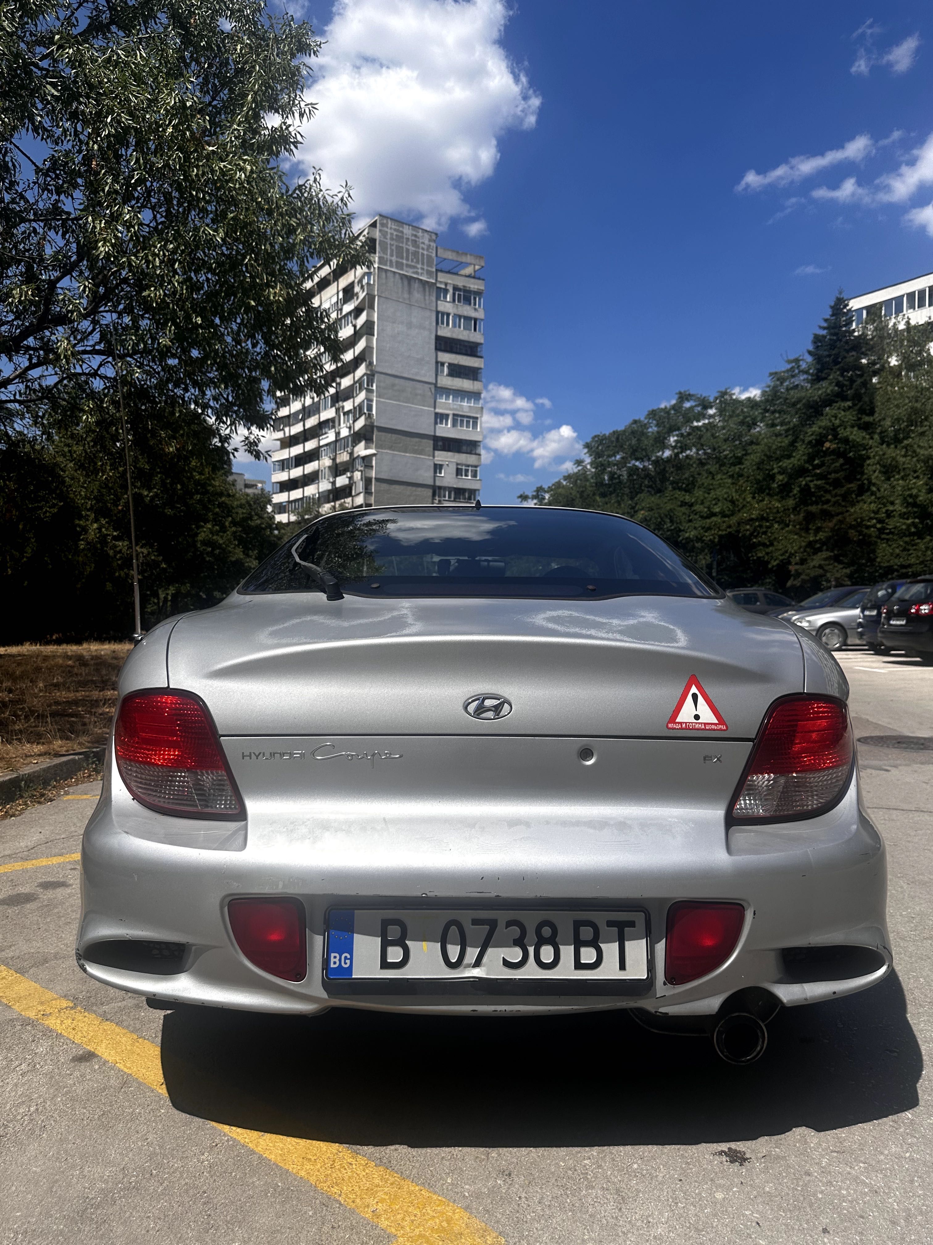 Hyundai Coupe 1.6 16V, бензин/МЕТАН, 2000 г.
