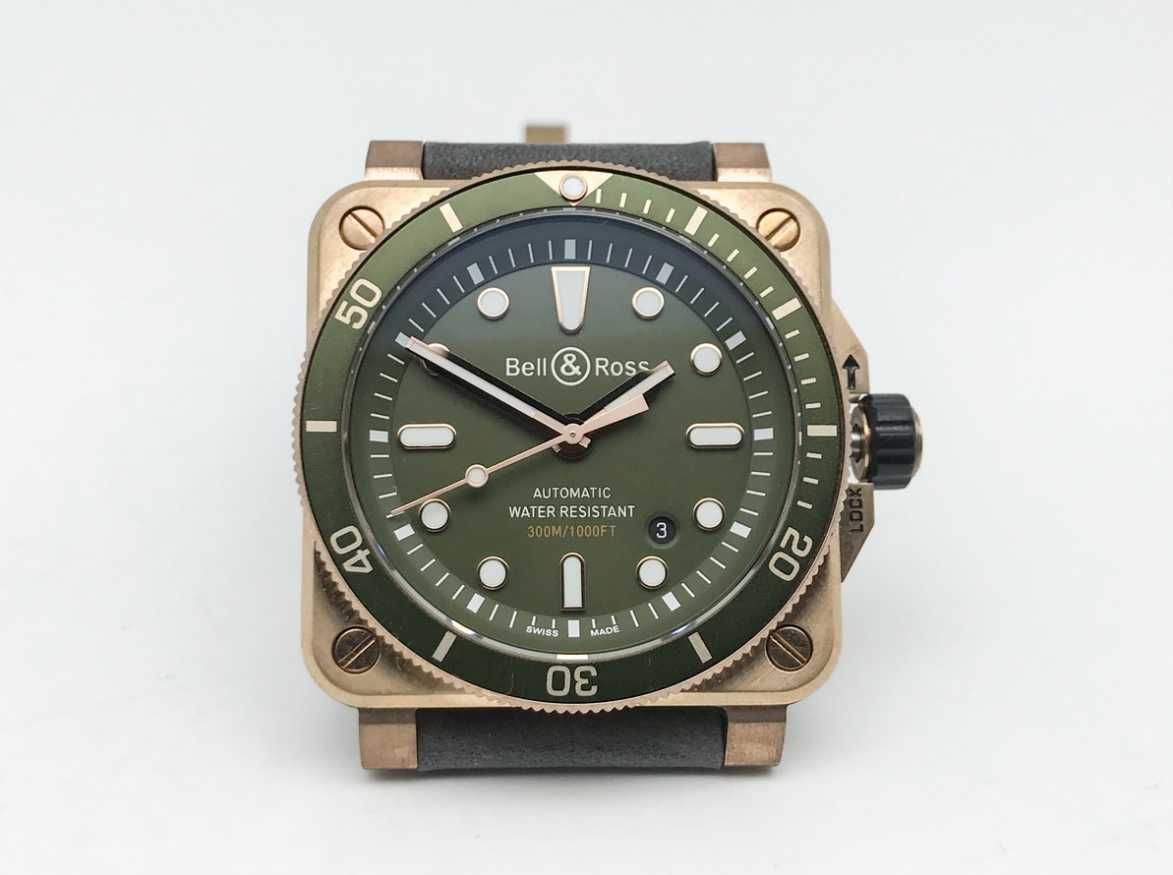 Мъжки автоматичен часовник Bell & Ross BR03-92 Diver Bronze