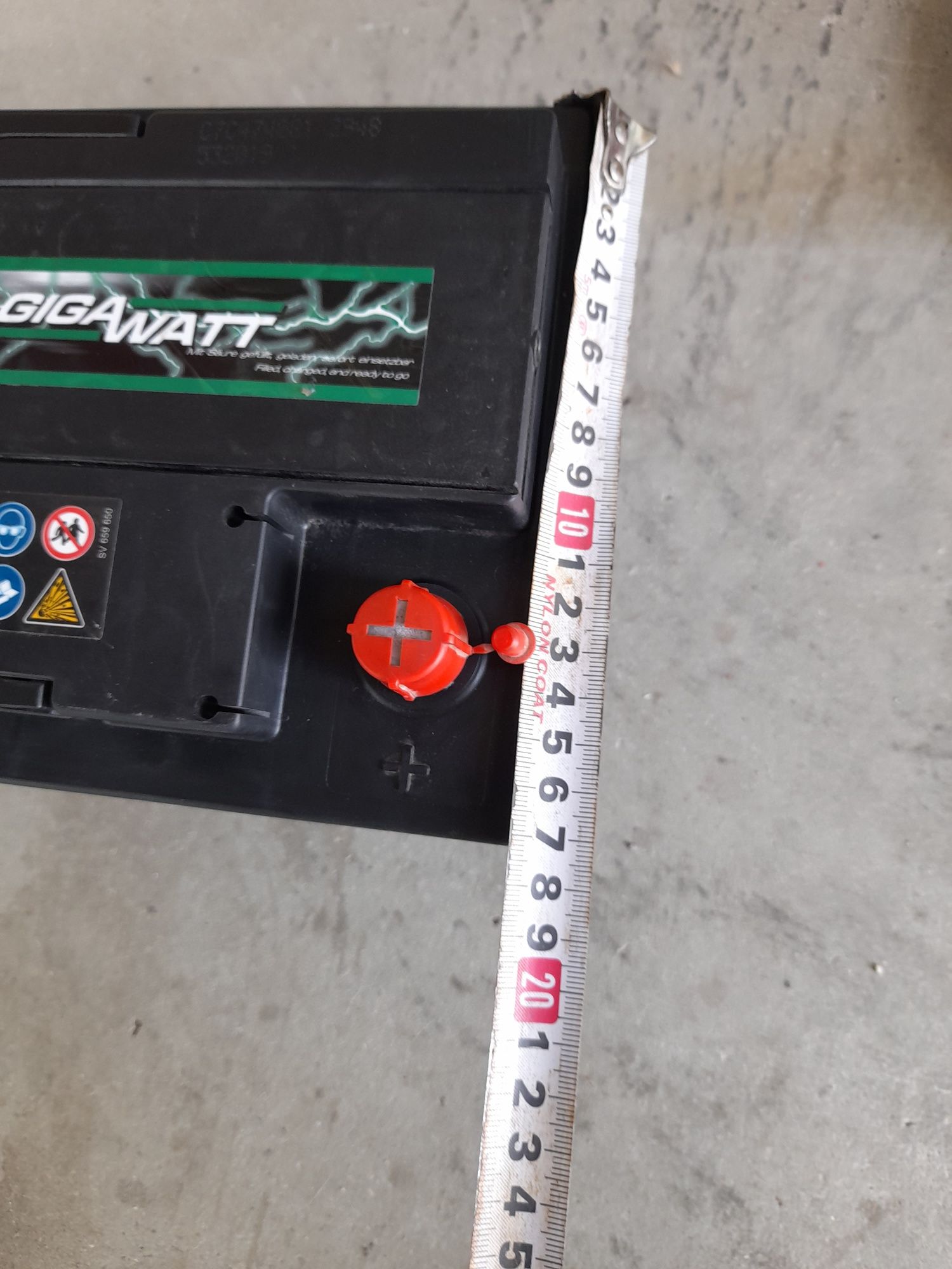 Акумулатор GIGAWATT 12V, 60AH, 540A