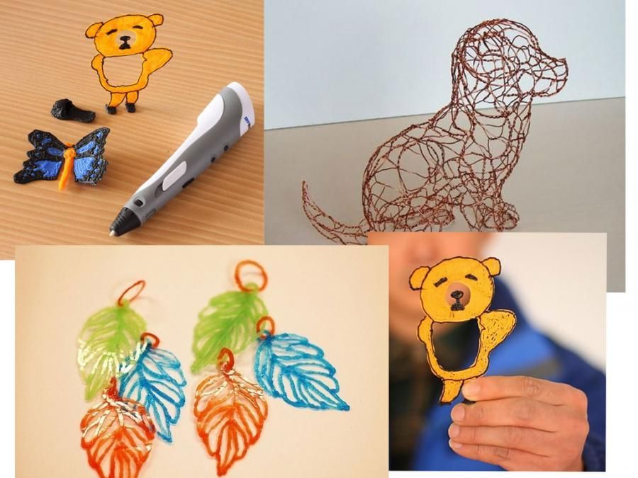 3Д ручка- мечта любого дизайнера и отличный подарок ребенку. Оригинал!