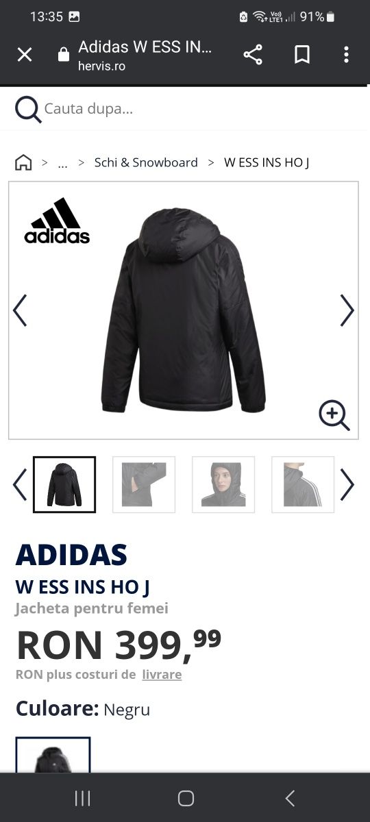 Geaca cu gluga ADIDAS BARBATI