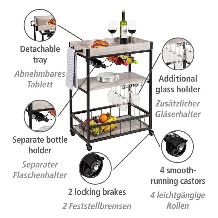 Cărucior pentru servire