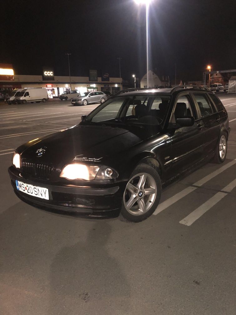 Vând sau schimb bmw 320, motor 2l diesel.  136cp+soft.