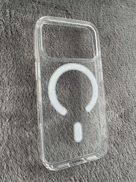Husa transparenta TPU iPhone 17 Pro Max - MagSafe