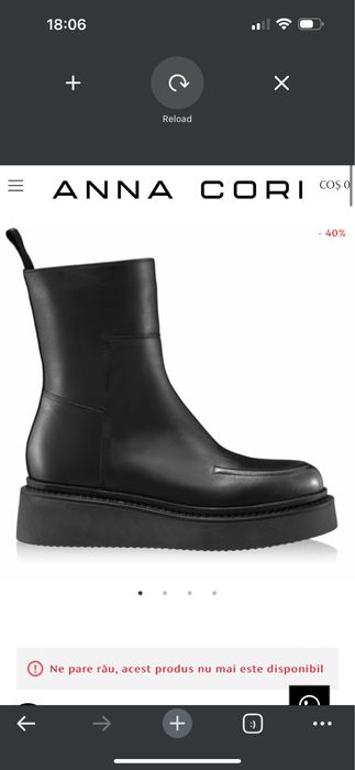 Vând ghete Anna Cori!