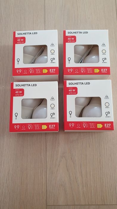 12 bucati Bec LED IKEA fasung E27 clasic noi Curier OLX