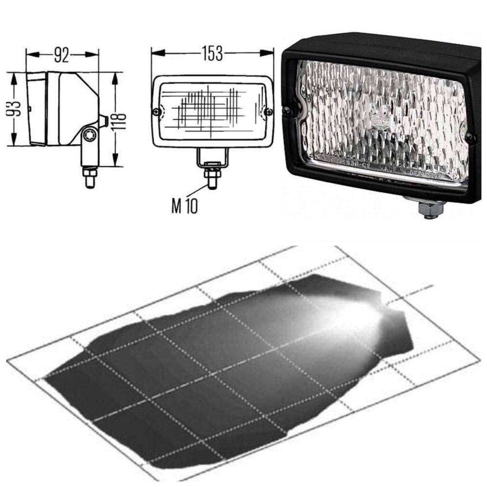 Faruri lampa semnalizare proiector stopuri tractor Fendt Jhon Deere