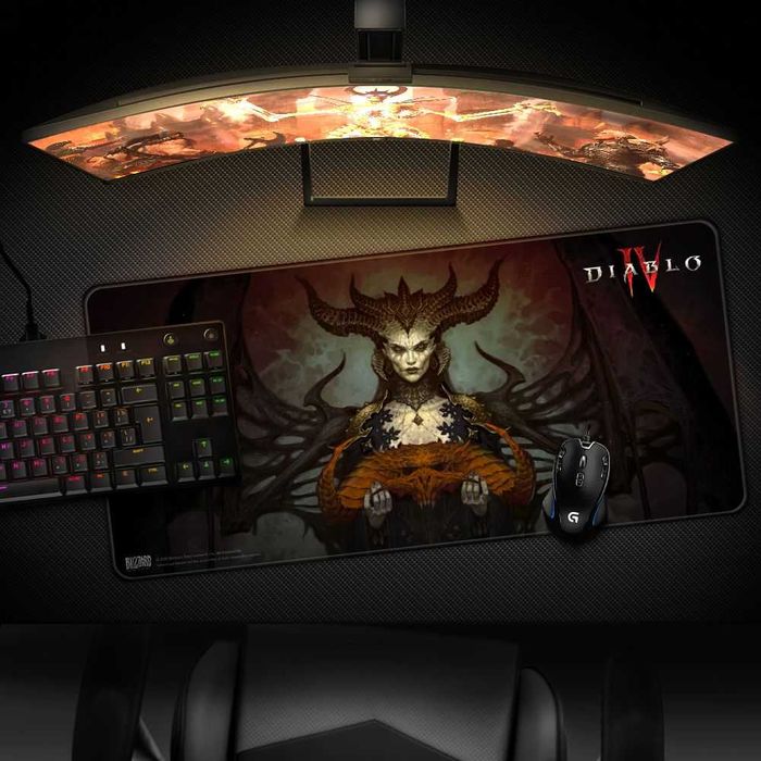 Подложка за мишка Blizzard Games: Diablo IV - Lilith