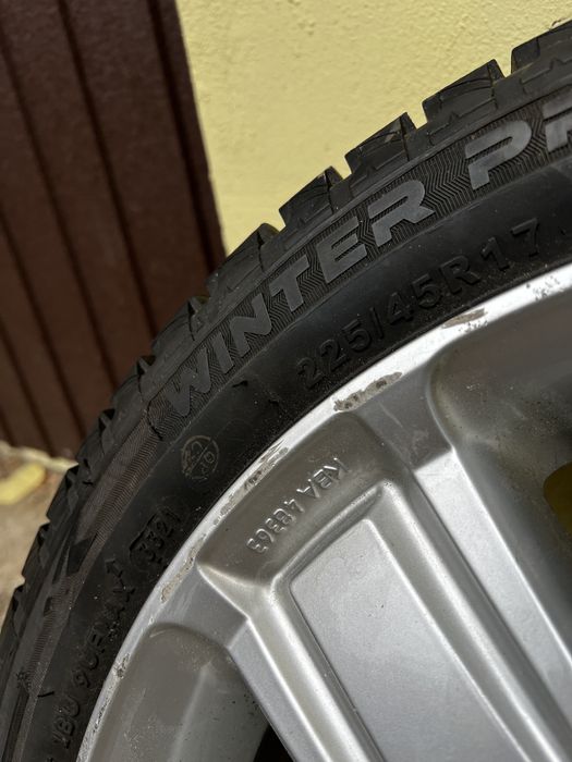 Jante Borbet 5x112 Vw Skoda Seat Audi 225/45 R17