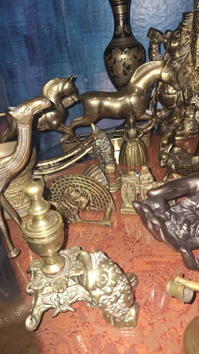 Colecție vintage bronz/alamă