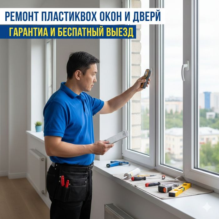 Ремонт окон в Астане от профессионалов