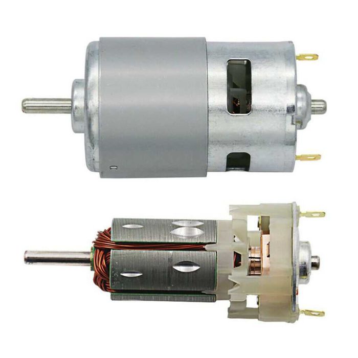 Motor DC 24V Low Noise 15000 rpm, 3~20A, 30~200W Nou!