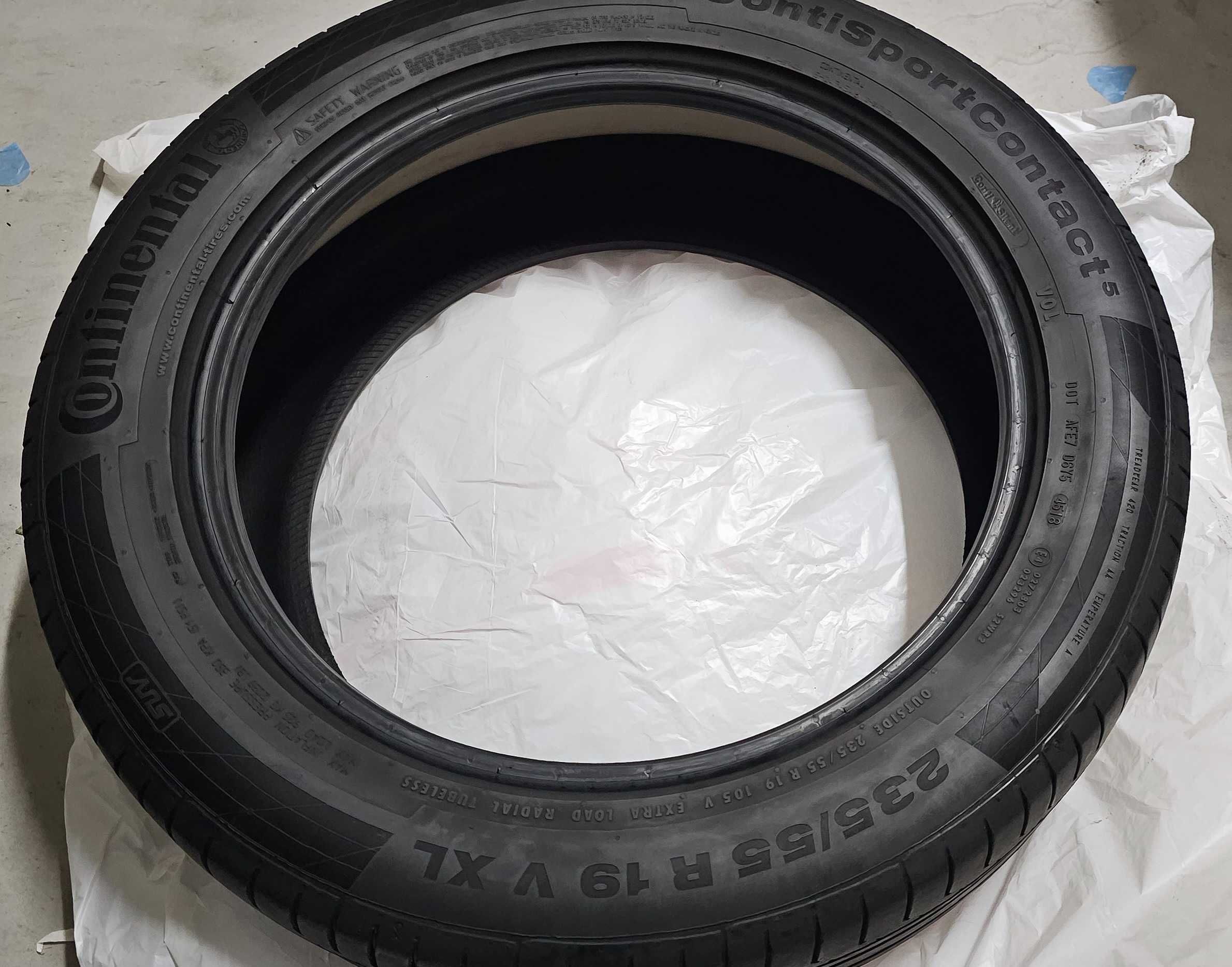 Летни гуми Continental ContiSportContact 5 235/55 R19 105V XL