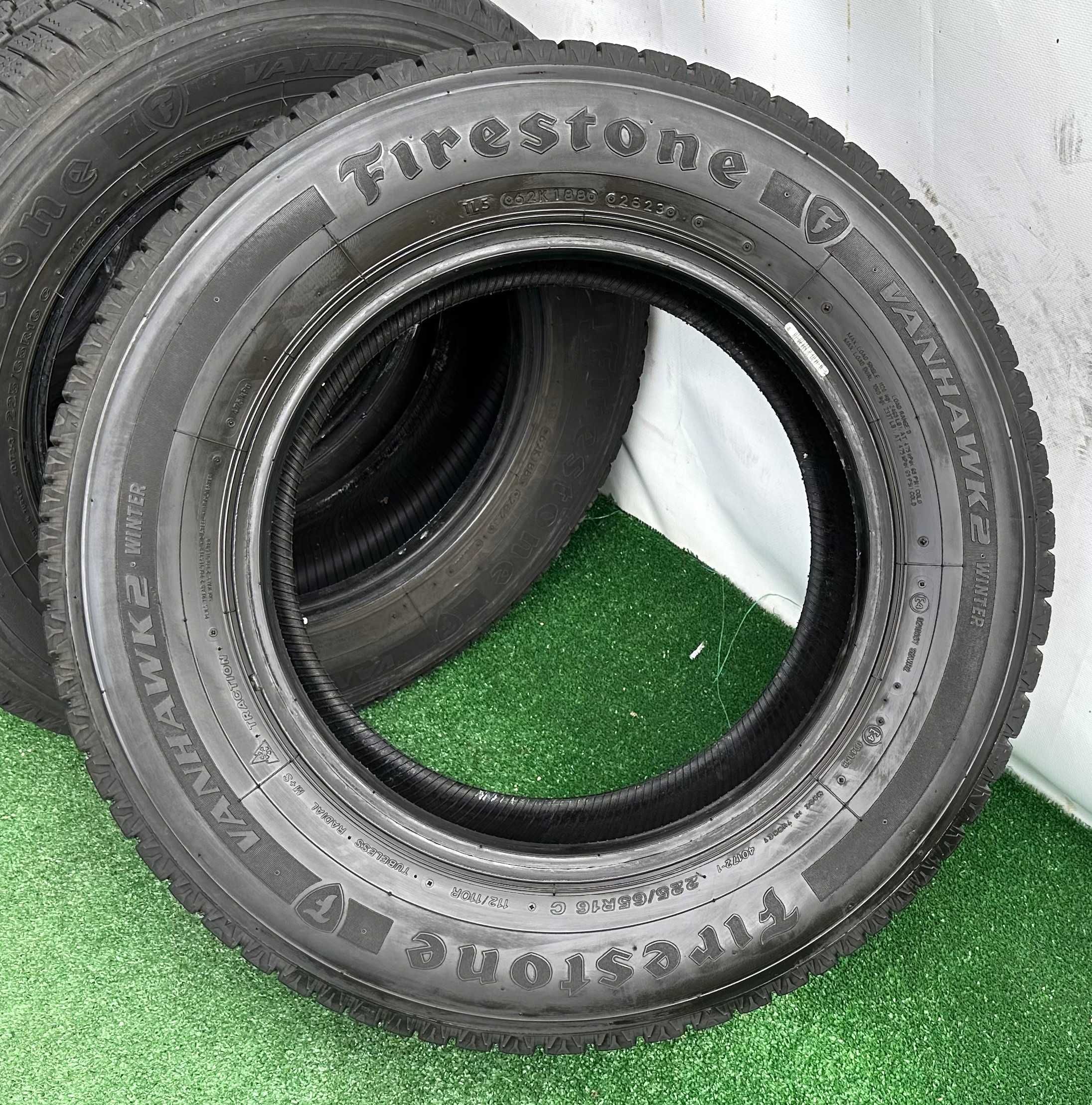 4бр 225/65r16c FIRESTONE зимни