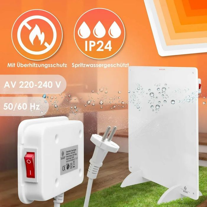 Panou radiant cu telecomanda