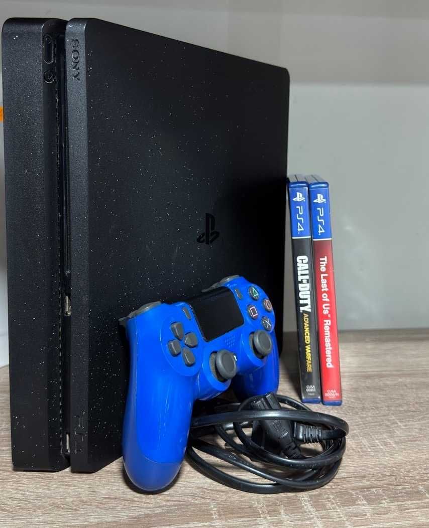 Sony Playstation 4+джойстик 1000гб
