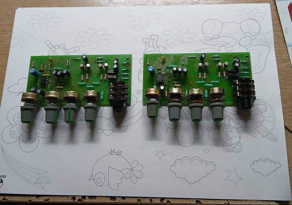 Vând componente din amplificator audio homemade(proiect)