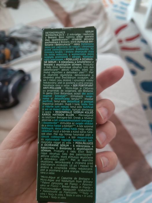 Elixir Botanique, ser fortifiant anti-poluare Yves Rocher