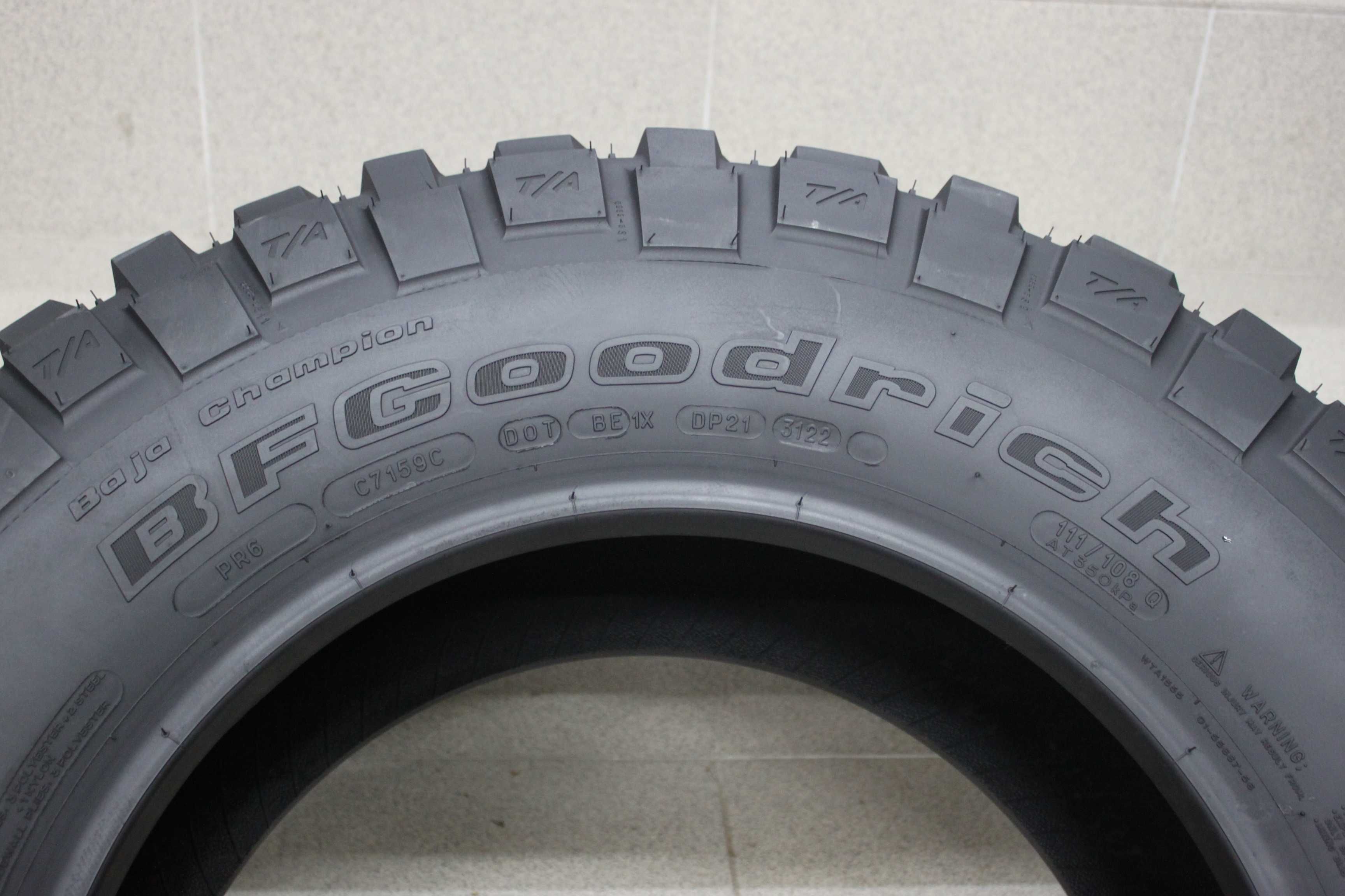 255/75-17 BF Goodrich Mud Terrain T/A