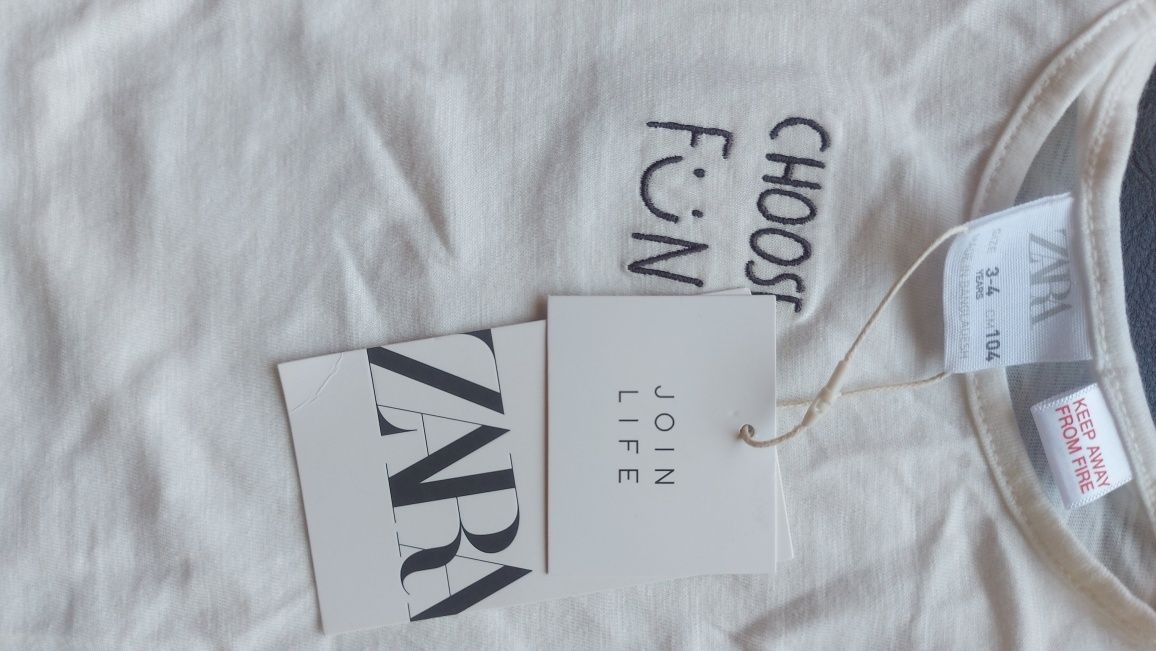 Детска новa блузка Zara 3-4г(размер 104)
