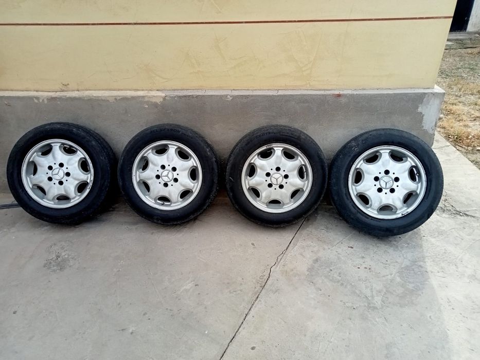 Титан диски R15 с летний шинами