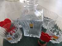 set cristal whisky RCR  Crystal = 330 lei, carafa cristal = 120 lei