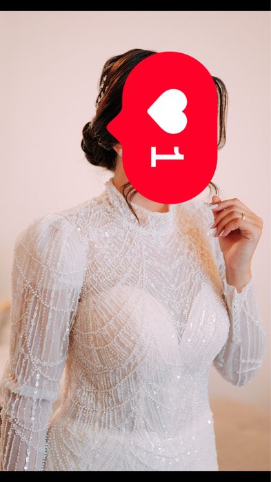 Rochie de mireasa tip sirena