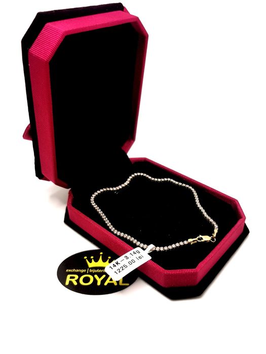 Bijuteria Royal bratara din aur 14k 3.14 gr