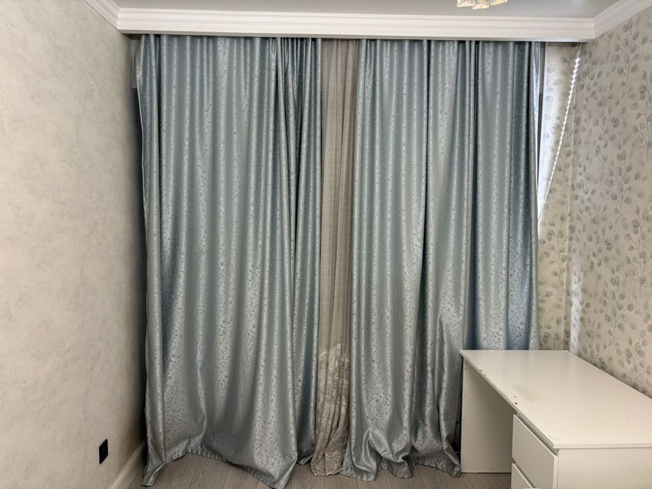 Шторы и тюль для спальной и гостиной