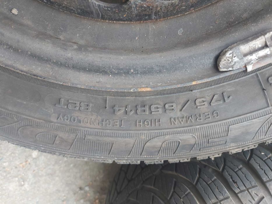Джанти със зимни гуми Fulda kristall montero 3, 175/65 R14, DOT 2922