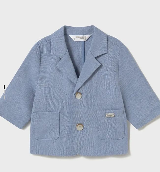 Set sacou, camasa cu papion, pantaloni, sosete si pantofi bebelusi