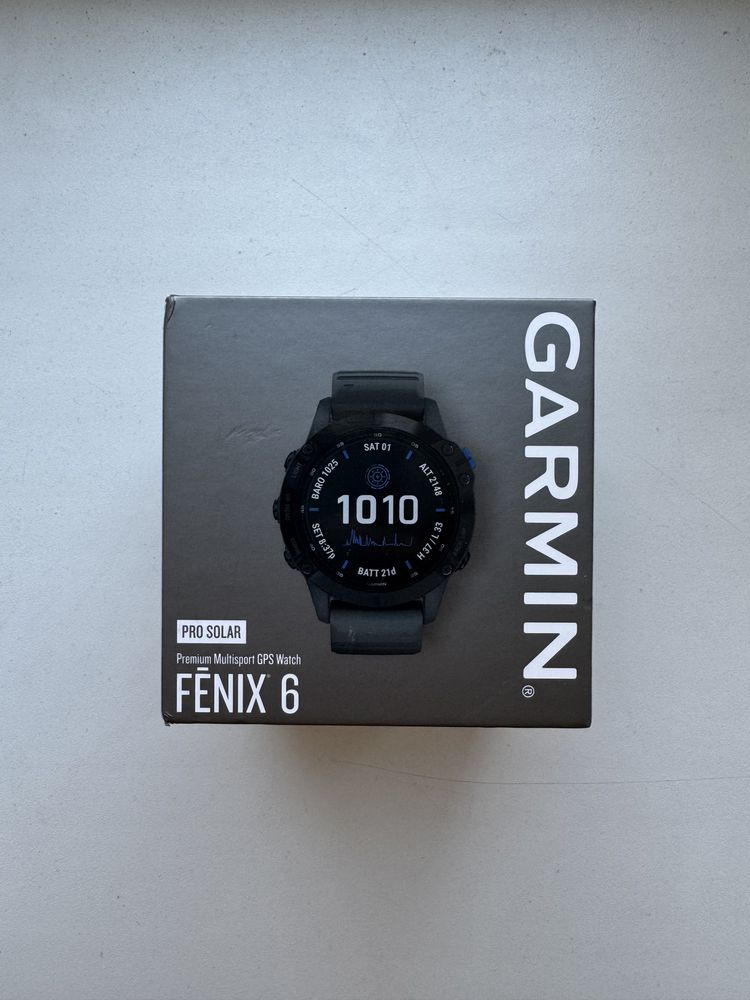 Garmin Fenix 6 Pro Solar