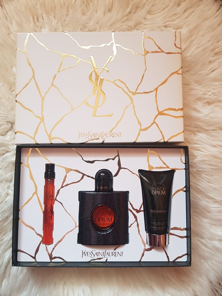 Parfum Black Opium Set Yves Saint Laurent 50 ml +10ml+body lotion