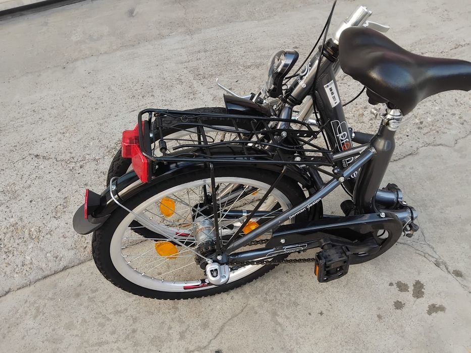 Vând bicicleta pliabila din aluminiu