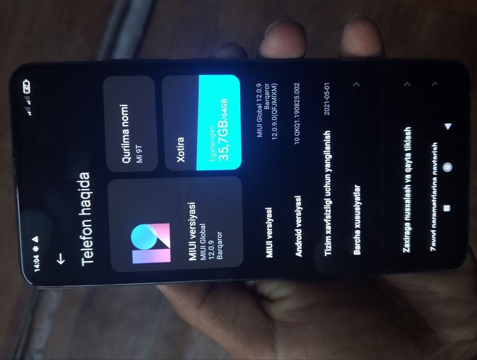 Redmi 9t 64gb black