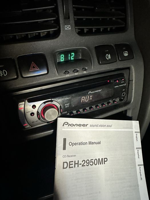 Магнитола Pioneer с Bluetooth