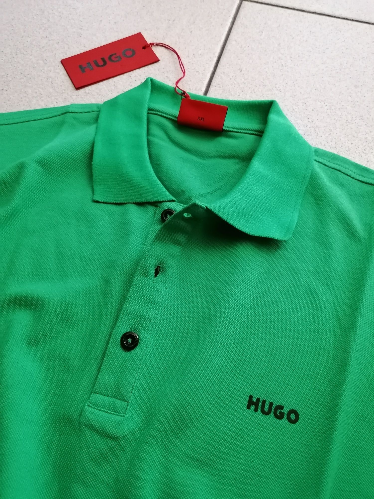 HUGO BOSS® - 30% - НОВА - мъжка поло тениска - 56(2XL)