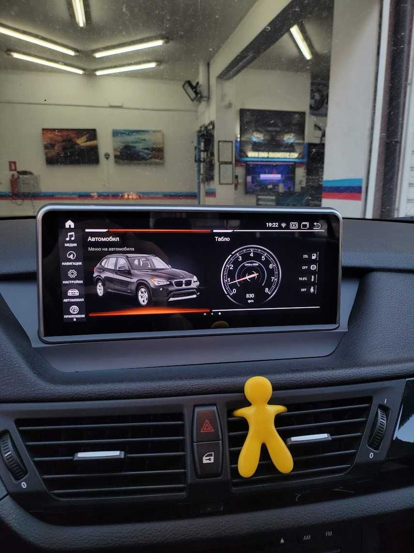 Навигация с ANDROID 12 8GB BMW X1 E84 10.25 инча Андроид БМВ Е84 WiFi