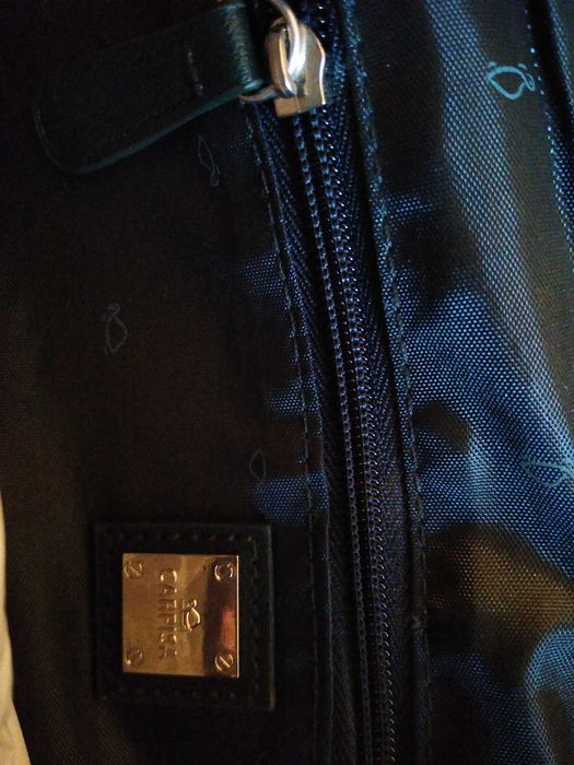 Geanta elegantă,piele, de la Carpisa, dame , culoare verde inchis