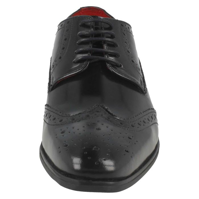 Pantofi piele - Base London - Harold - Hi Shine Brogue - 44.5 (UK 10)